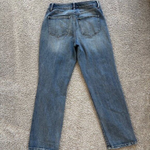 Sincerely Jules distressed straight leg jeans size 26 - Picture 3 of 6